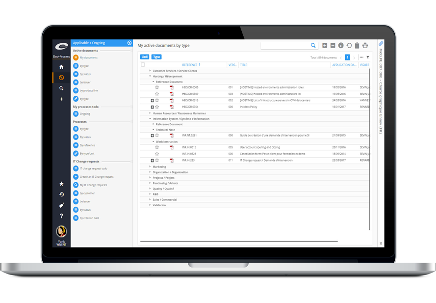 ennov document mangement system